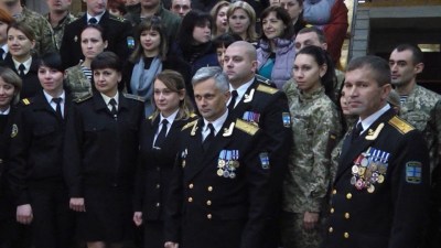 Празднование Дня военного финансиста в Одессе